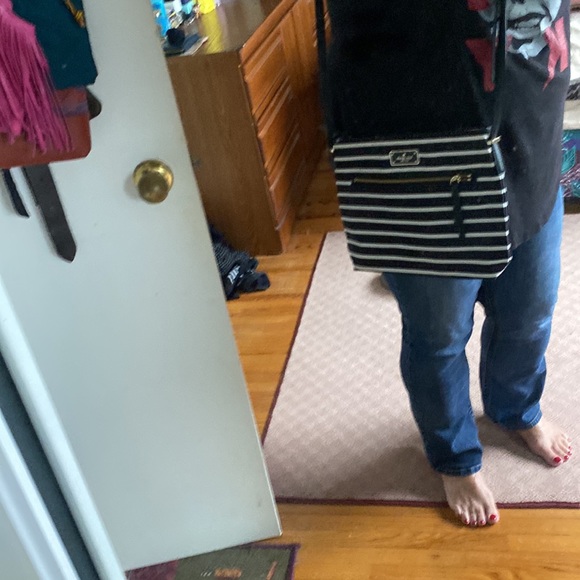 Kate Spade Black/White Nylon Bag - Picture 4 of 6